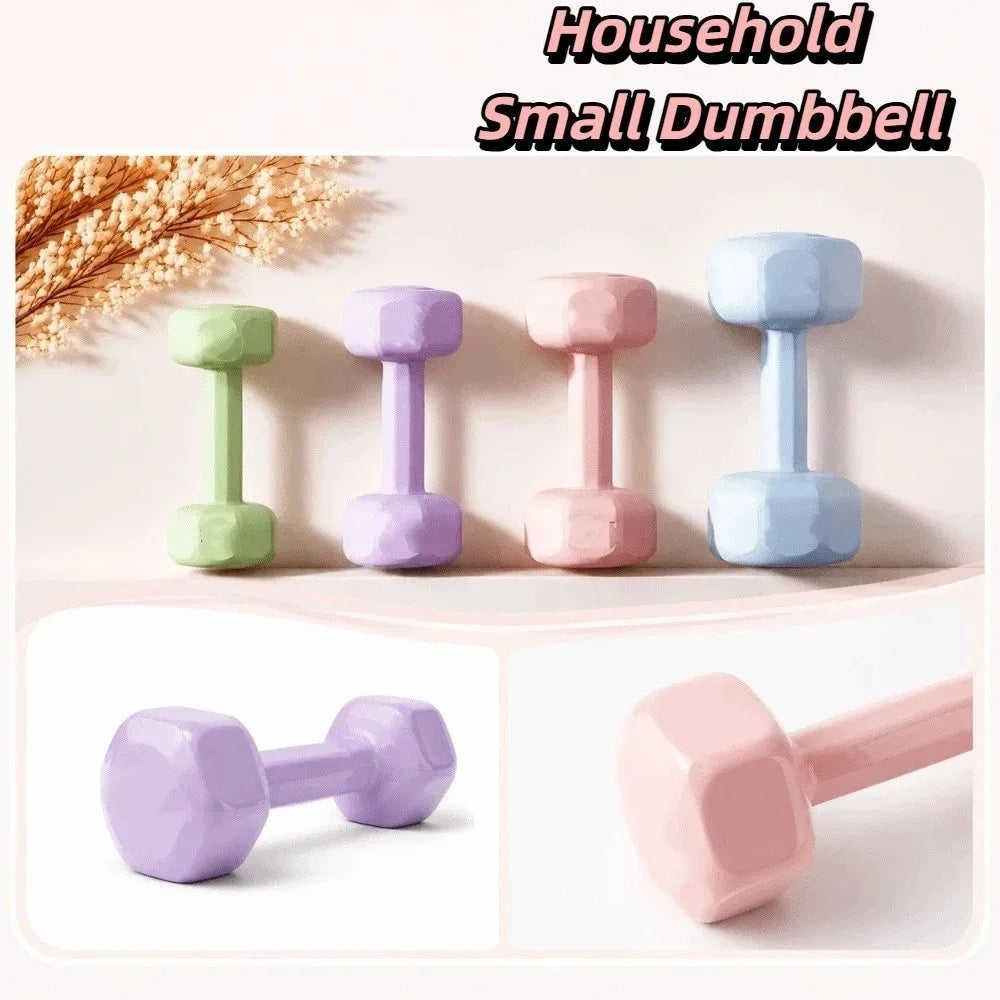 2pcs Multiple Weight Options Set Dumbbell Premium Solid Material Comfortable Grip Detachable Dumbbells Non-Slip Design