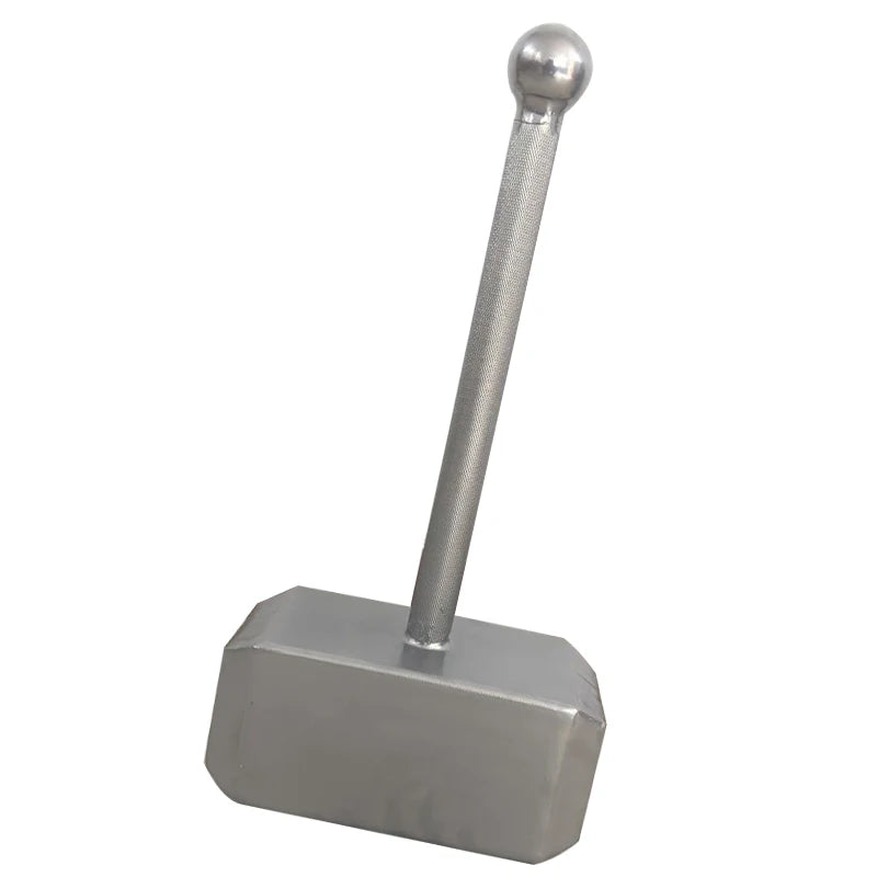 Fitness Hammer Kettlebell Non-slip Square Mace Bell Thor's Hammer Steel Dumbbells Stick Indian Clubbell Arm Exerciser Dumbbell