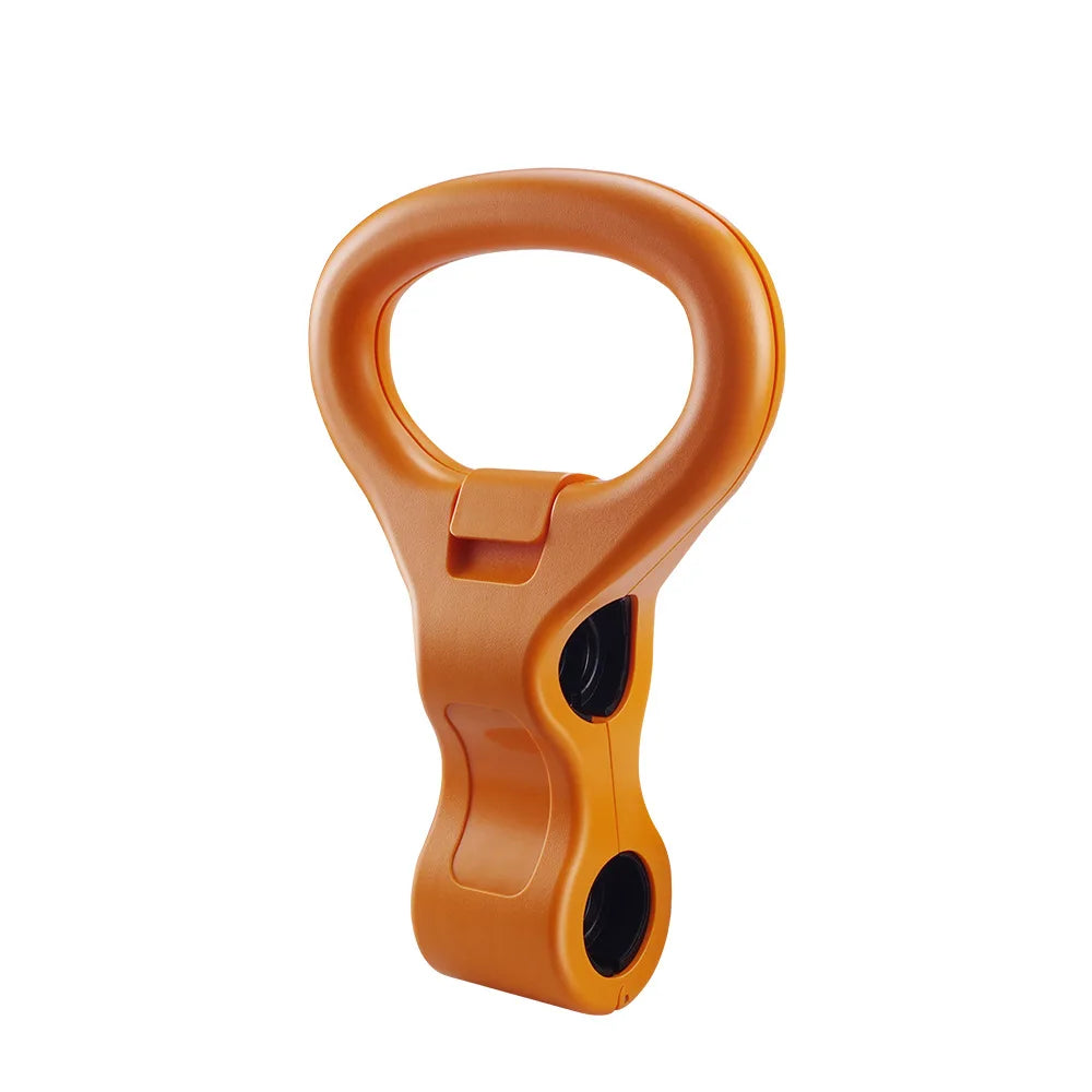 Bell Handle Single/double Hole Dumbbell Clip Portable Dumbbell Adapter Handle ABS Dumbbell Clip Fitness