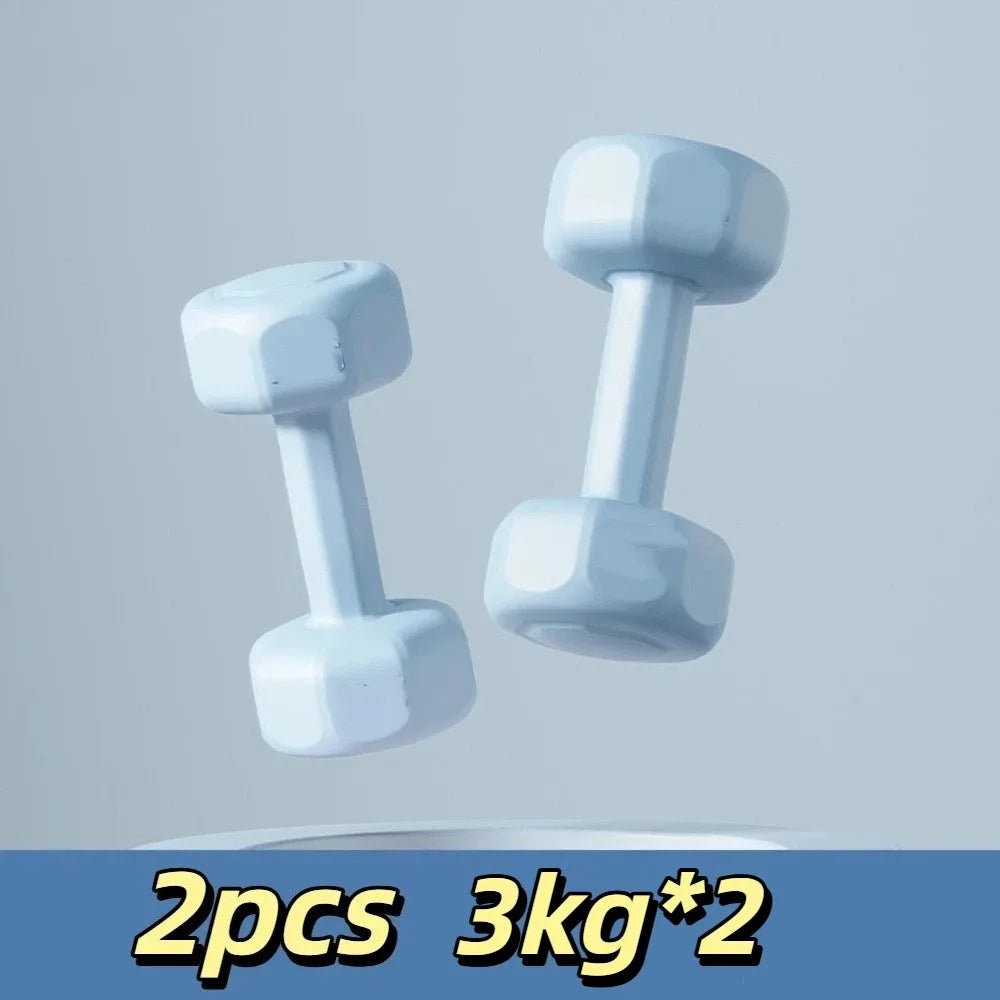 2pcs Multiple Weight Options Set Dumbbell Premium Solid Material Comfortable Grip Detachable Dumbbells Non-Slip Design