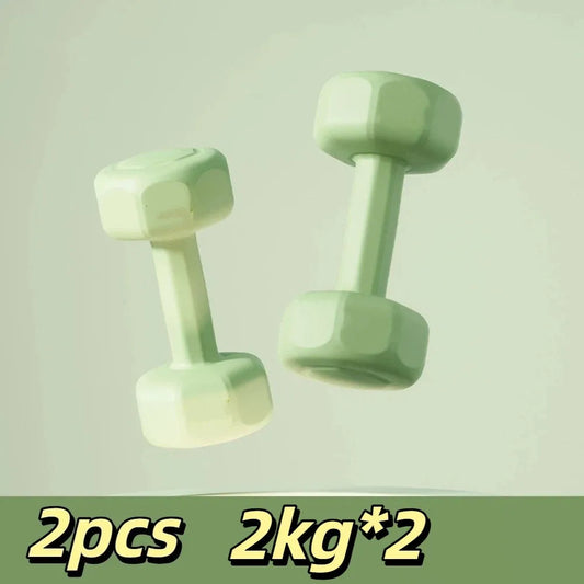 2pcs Multiple Weight Options Set Dumbbell Premium Solid Material Comfortable Grip Detachable Dumbbells Non-Slip Design